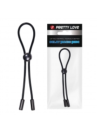 Черное эрекционное лассо - Baile - в Жуковском купить с доставкой