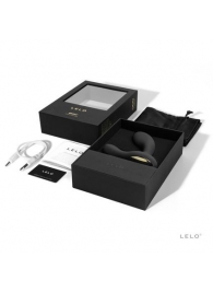 Чёрный перезаряжаемый стимулятор простаты Bruno Black - Lelo - в Жуковском купить с доставкой