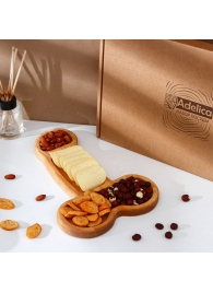 Деревянное блюдо для подачи в форме члена (32,5 х 20 х 1,7 см) - Сима-Ленд - купить с доставкой в Жуковском