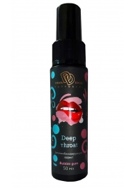 Спрей для горла Deep Throat с десенсибилизирующим эффектом и вкусом бабл-гам - 50 мл. - БиоМед - купить с доставкой в Жуковском