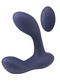 Синий массажер простаты с двумя моторами P-Bliss - Lola Games - в Жуковском купить с доставкой