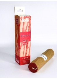 Низкотемпературная свеча для тактильной практики Wax Play To Blaze - Lola Games - купить с доставкой в Жуковском
