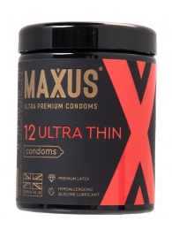 Ультратонкие презервативы MAXUS Ultra Thin - 12 шт. - Maxus - купить с доставкой в Жуковском