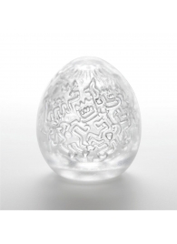Мастурбатор-яйцо Keith Haring EGG PARTY - Tenga - в Жуковском купить с доставкой