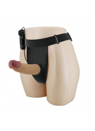 Полый вибрострапон на регулируемых трусиках Draven - 17,5 см. - Baile - купить с доставкой в Жуковском