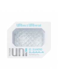 Прозрачный мастурбатор-стимулятор Tenga Uni Diamond - Tenga - в Жуковском купить с доставкой