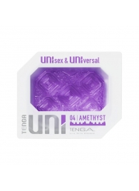 Фиолетовый мастурбатор-стимулятор Tenga Uni Amethyst - Tenga - в Жуковском купить с доставкой