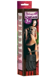 Чёрная веревка для связывания - 700 см. - Orion - купить с доставкой в Жуковском