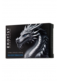 Капсулы для мужчин Erotist Silver Dragon для усиления эрекции - 10 капсул - Erotist Libido Booster - купить с доставкой в Жуковском
