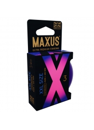 Презервативы Maxus XXL увеличенного размера - 3 шт. - Maxus - купить с доставкой в Жуковском