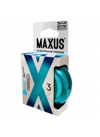 Презервативы Maxus G spot с двойной спиралью - 3 шт. - Maxus - купить с доставкой в Жуковском