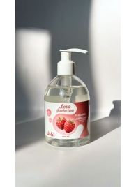 Лубрикант на водной основе Love Protection Raspberry с ароматом малины - 300 мл. - Lola Games - купить с доставкой в Жуковском