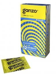 Классические презервативы с обильной смазкой Ganzo Classic - 12 шт. - Ganzo - купить с доставкой в Жуковском