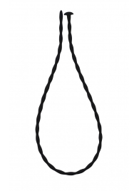 Черный уретральный массажер Glide Small - 30 см. - Lola Games - купить с доставкой в Жуковском