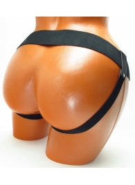 Трусики для страпона коричневого цвета - БДСМ Арсенал - купить с доставкой в Жуковском