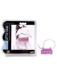 Эрекционное кольцо с вибратором LITTLE LILAC - Dream Toys - в Жуковском купить с доставкой