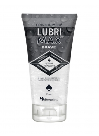 Водно-силиконовый интимный гель-смазка Lubrimax Brave - 75 мл. - ИнтелБИО - купить с доставкой в Жуковском