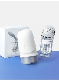 Белый автоматический мастурбатор Extra Sauce - Sauce - в Жуковском купить с доставкой