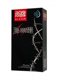 Презервативы с точками Elasun Big Dotted - 10 шт. - Elasun - купить с доставкой в Жуковском
