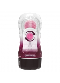 Прозрачный текстурированный мастурбатор Vacuum Cup Masturbator Black Hole - Baile - в Жуковском купить с доставкой