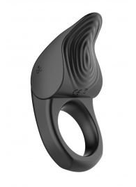 Черное эрекционное виброкольцо Vibro Lust Ring - MALESATION - в Жуковском купить с доставкой