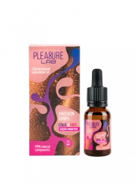 Жидкий вибратор Passion Drips Cold n Hot - 15 мл. - Pleasure Lab - купить с доставкой в Жуковском