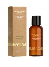 Натуральная массажная смазка Natural Lubricant Orange Blossom - 100 мл. - YESforLOV - купить с доставкой в Жуковском