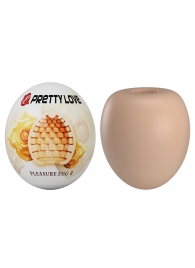 Бежевый мастурбатор-яйцо Pleasure Egg II - Baile - в Жуковском купить с доставкой