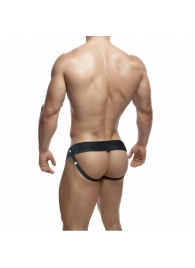 Телесный фаллопротез на черных эластичных ремнях 7 Inch Hollow Strap On - 17 см. - Blush Novelties - купить с доставкой в Жуковском