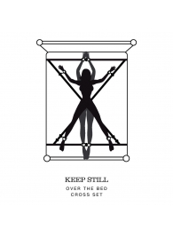 Набор для связывания на кровати Keep Still - Fifty Shades of Grey - купить с доставкой в Жуковском