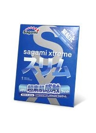 Презерватив Sagami Xtreme FEEL FIT 3D - 1 шт. - Sagami - купить с доставкой в Жуковском