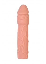 Телесная удлиняющая насадка с подхватом - 19 см. - ToyFa - в Жуковском купить с доставкой