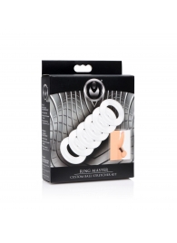 Комплект из 6 прозрачных эрекционных колец Ring Master Custom Ball Stretcher Kit - XR Brands - в Жуковском купить с доставкой