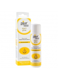 Силиконовый лубрикант с жожоба pjur MED Soft glide - 100 мл. - Pjur - купить с доставкой в Жуковском