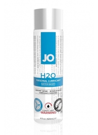 Возбуждающий лубрикант на водной основе JO Personal Lubricant H2O Warming - 120 мл. - System JO - купить с доставкой в Жуковском