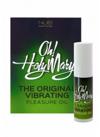 Масло унисекс с эффектом вибрации Oh! Holy Mary - 6 мл. - Nuei cosmetics - купить с доставкой в Жуковском