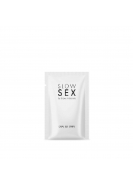 Полоски для орального секса Slow Sex Oral Sex Strips - 7 шт. - Bijoux Indiscrets - купить с доставкой в Жуковском
