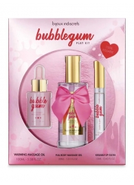 Набор средств для массажа и ласк Bubblegum Play Kit - Bijoux Indiscrets - купить с доставкой в Жуковском