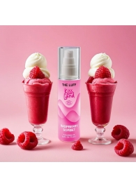 Съедобное массажное масло Kiss Land Raspberry Sorbet - 75 мл. - THE LUFF - купить с доставкой в Жуковском