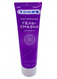 Гель-смазка на водной основе For Men - 100 мл. - Torex - купить с доставкой в Жуковском