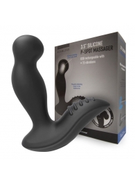 Черный вибромассажер простаты 3,5’’ P-spot Massager - 12,5 см. - Erokay - в Жуковском купить с доставкой
