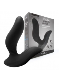 Черный вибромассажер простаты 3,5’’ Curve P-spot Massager - 12 см. - Erokay - в Жуковском купить с доставкой