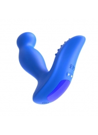 Синий вибромассажер простаты 3,5’’ P-spot Massager - 12,5 см. - Erokay - в Жуковском купить с доставкой