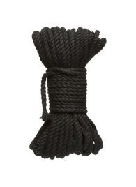 Черная верёвка для связывания и фиксации Bind Tie - 15,24 м. - Doc Johnson - купить с доставкой в Жуковском