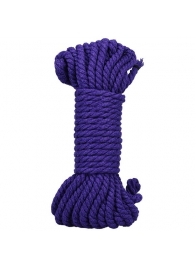 Фиолетовая верёвка для связывания и фиксации Bind Tie - 9,14 м. - Doc Johnson - купить с доставкой в Жуковском