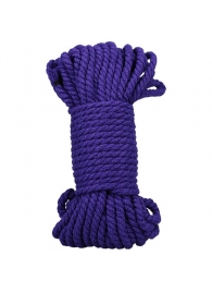 Фиолетовая верёвка для связывания и фиксации Bind Tie - 15,24 м. - Doc Johnson - купить с доставкой в Жуковском