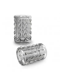 Прозрачная насадка с бороздками STAY HARD COCK SLEEVE 04 CLEAR - Blush Novelties - в Жуковском купить с доставкой