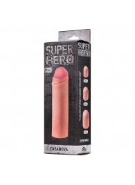 Фаллоудлинитель SUPER HERO Casanova - 18 см. - Lola Games - в Жуковском купить с доставкой
