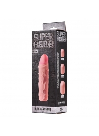 Фаллоудлинитель SUPER HERO Sex Machine - 15,5 см. - Lola Games - в Жуковском купить с доставкой