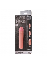 Фаллоудлинитель SUPER HERO Tempter - 16 см. - Lola Games - в Жуковском купить с доставкой